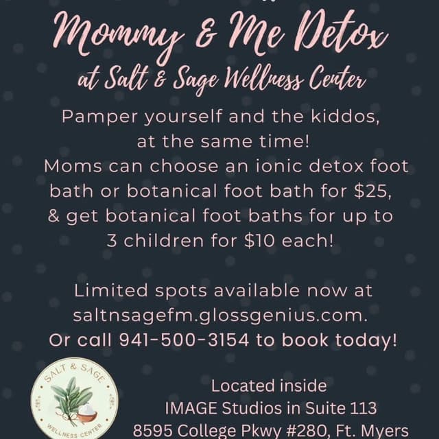 Mommy & Me Detox at Salt & Sage Wellness Center in Fort Myers, FL